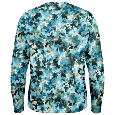 Chokefish™ Long Sleeve Every Day All Weather Acid-Wash Shirt Men's-013